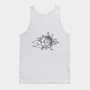 Sun and Moon Kissing Tank Top